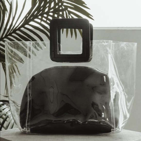 JLUXLABEL Handbags - JLUXLABEL Black clear bag